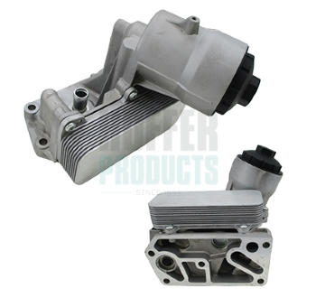 Olejový chladič, motorový olej HOFFER 8095312