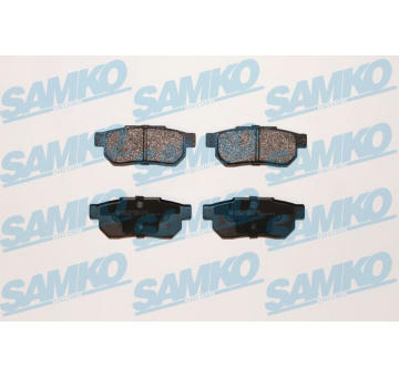 Sada brzdových destiček, kotoučová brzda SAMKO 5SP072