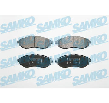 Sada brzdových destiček, kotoučová brzda SAMKO 5SP1080