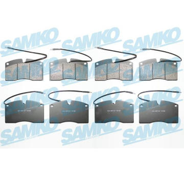 Sada brzdových destiček, kotoučová brzda SAMKO 5SP1147