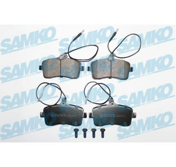 Sada brzdových destiček, kotoučová brzda SAMKO 5SP1196