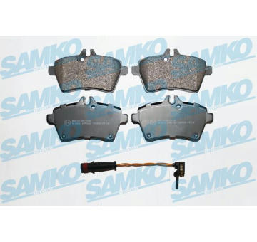 Sada brzdových destiček, kotoučová brzda SAMKO 5SP1242A