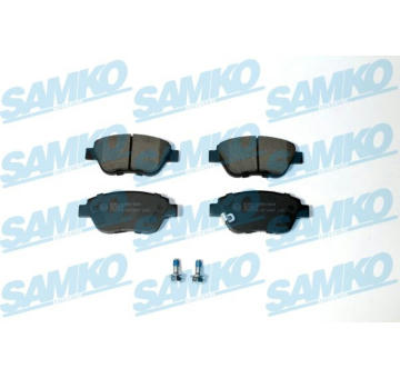 Sada brzdových destiček, kotoučová brzda SAMKO 5SP1247