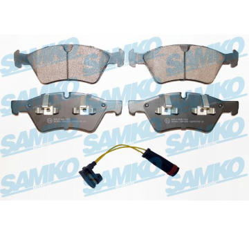 Sada brzdových destiček, kotoučová brzda SAMKO 5SP1253A