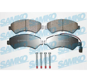 Sada brzdových destiček, kotoučová brzda SAMKO 5SP1288