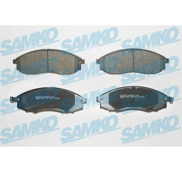 Sada brzdových destiček, kotoučová brzda SAMKO 5SP1343