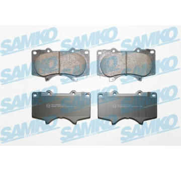 Sada brzdových destiček, kotoučová brzda SAMKO 5SP1379
