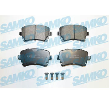 Sada brzdových destiček, kotoučová brzda SAMKO 5SP1398