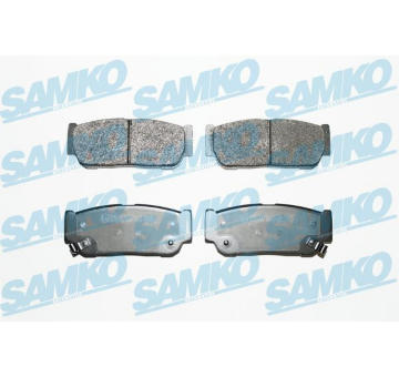 Sada brzdových destiček, kotoučová brzda SAMKO 5SP1504