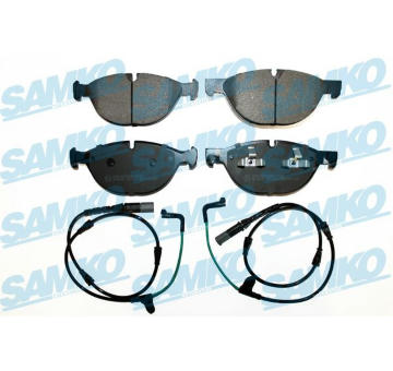 Sada brzdových destiček, kotoučová brzda SAMKO 5SP1518A