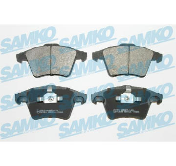Sada brzdových destiček, kotoučová brzda SAMKO 5SP1526