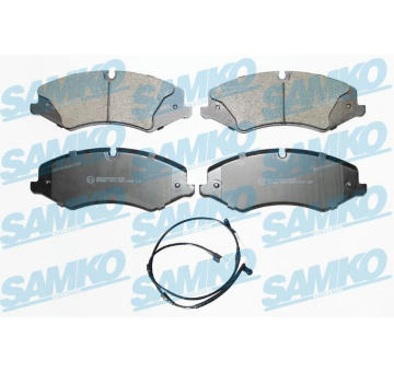Sada brzdových destiček, kotoučová brzda SAMKO 5SP1600C