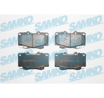 Sada brzdových destiček, kotoučová brzda SAMKO 5SP1610