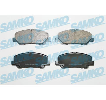 Sada brzdových destiček, kotoučová brzda SAMKO 5SP1636