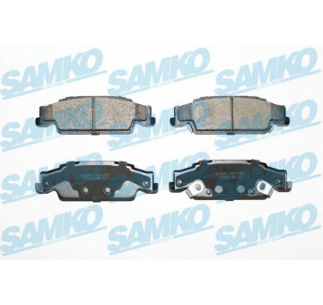 Sada brzdových destiček, kotoučová brzda SAMKO 5SP1705