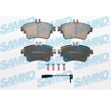 Sada brzdových destiček, kotoučová brzda SAMKO 5SP1780A