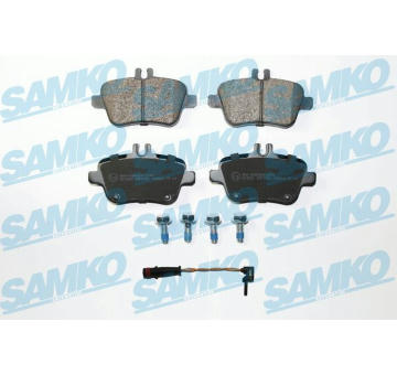 Sada brzdových destiček, kotoučová brzda SAMKO 5SP1782A
