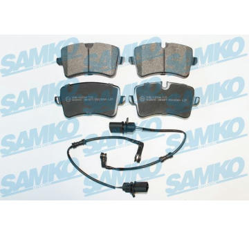 Sada brzdových destiček, kotoučová brzda SAMKO 5SP1826A