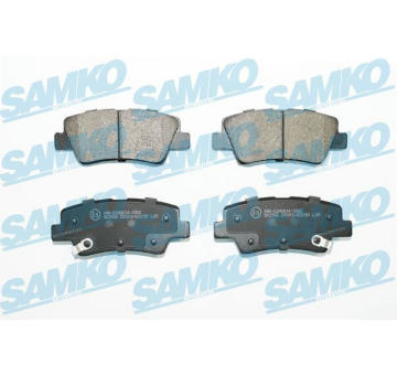 Sada brzdových destiček, kotoučová brzda SAMKO 5SP2181