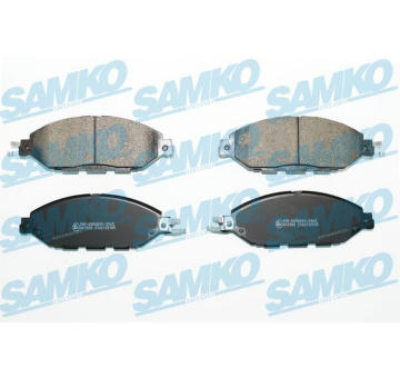 Sada brzdových destiček, kotoučová brzda SAMKO 5SP2185