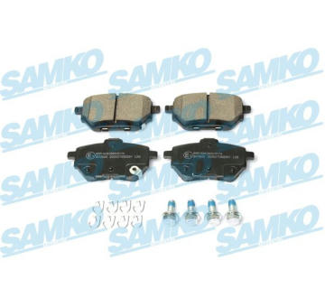 Sada brzdových destiček, kotoučová brzda SAMKO 5SP2251