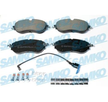 Sada brzdových destiček, kotoučová brzda SAMKO 5SP2259AK