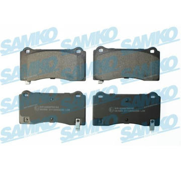 Sada brzdových destiček, kotoučová brzda SAMKO 5SP2268