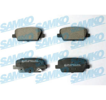 Sada brzdových destiček, kotoučová brzda SAMKO 5SP2383