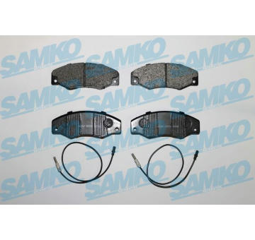 Sada brzdových destiček, kotoučová brzda SAMKO 5SP276