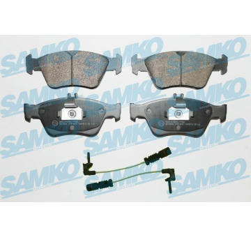 Sada brzdových destiček, kotoučová brzda SAMKO 5SP409A
