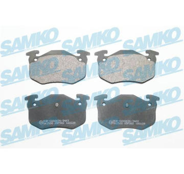 Sada brzdových destiček, kotoučová brzda SAMKO 5SP582