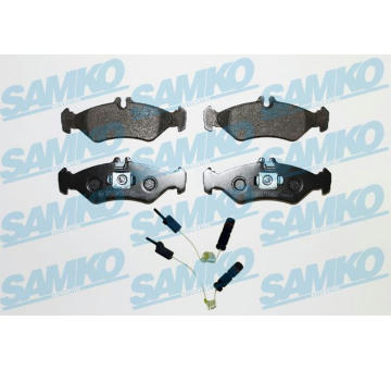Sada brzdových destiček, kotoučová brzda SAMKO 5SP609A