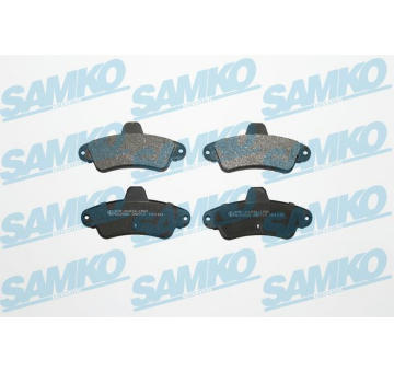 Sada brzdových destiček, kotoučová brzda SAMKO 5SP714