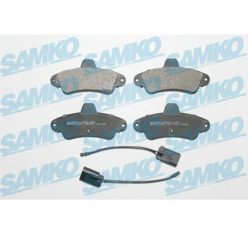 Sada brzdových destiček, kotoučová brzda SAMKO 5SP716