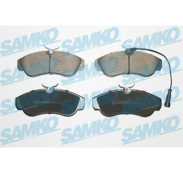 Sada brzdových destiček, kotoučová brzda SAMKO 5SP774