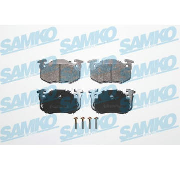Sada brzdových destiček, kotoučová brzda SAMKO 5SP801