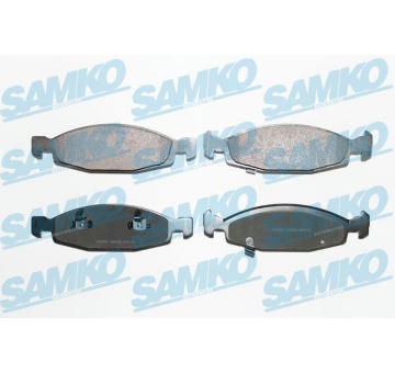 Sada brzdových destiček, kotoučová brzda SAMKO 5SP840