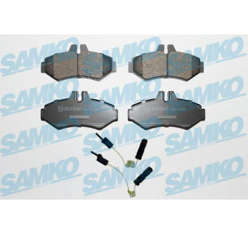Sada brzdových destiček, kotoučová brzda SAMKO 5SP956A