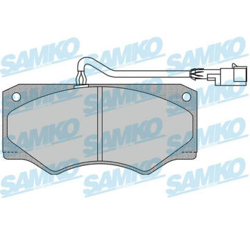 Sada brzdových destiček, kotoučová brzda SAMKO 5SP962
