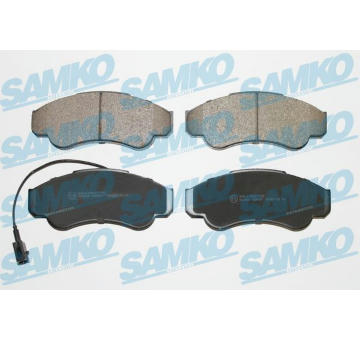 Sada brzdových destiček, kotoučová brzda SAMKO 5SP967