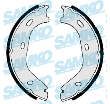 Sada brzdových čelistí, parkovací brzda SAMKO 81840
