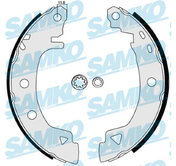 Sada brzdových čelistí SAMKO 84920