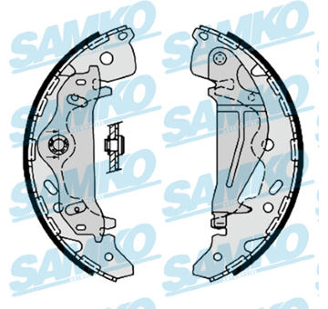 Sada brzdových čelistí SAMKO 89230