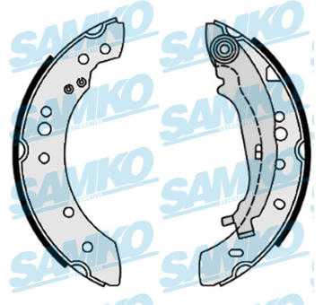 Sada brzdových čelistí SAMKO 89640