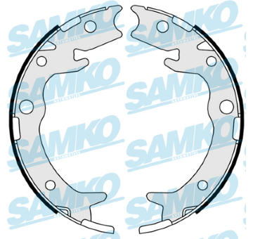 Sada brzdových čelistí, parkovací brzda SAMKO 89790