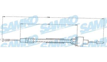 Tažné lanko, ovládání spojky SAMKO C0091C