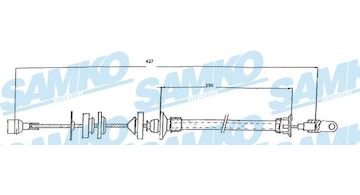 Tažné lanko, ovládání spojky SAMKO C0148C