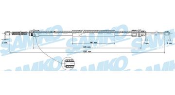 Tažné lanko, parkovací brzda SAMKO C0740B