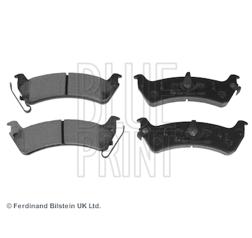 Sada brzdových destiček, kotoučová brzda BLUE PRINT ADA104215