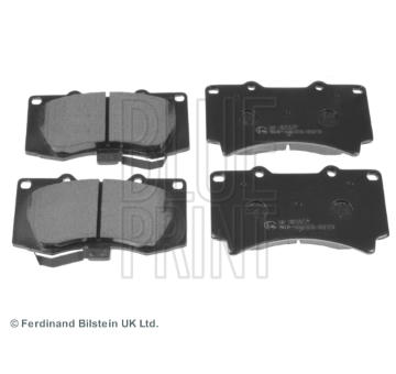 Sada brzdových destiček, kotoučová brzda BLUE PRINT ADA104221